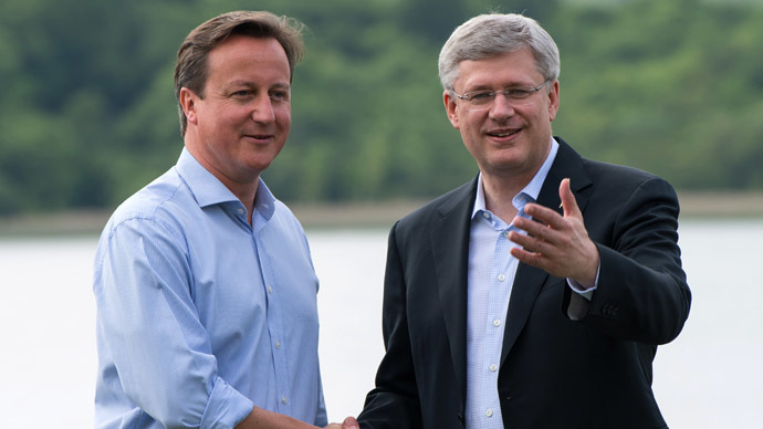 Canada’s PM Harper dubs summit ‘G7+1’ as Russia only one not to side with Syrian rebels