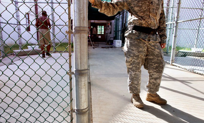 The US prison camp at Guantanamo Bay, Cuba. (AFP Photo / Brennan Linsley)