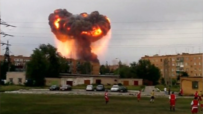 Russia blast: Multiple explosions rock arsenal storing ‘millions’ of shells (VIDEO)