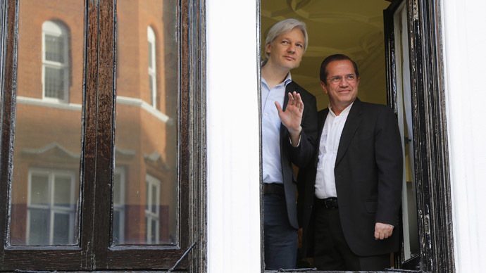 365 days on ice: Assange still holed up in Ecuador's London Embassy