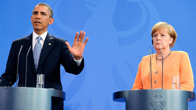 Obama defends US snooping in uneasy Germany