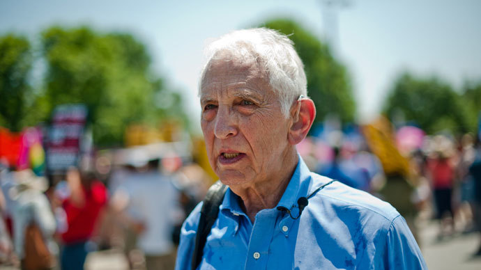 Pentagon Papers whistleblower Daniel Ellsberg attends on June 1, 2013.(AFP Photo / Nicholas Kamm)