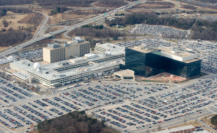 The National Security Agency (NSA) headquarters at Fort Meade, Maryland (AFP Photo)