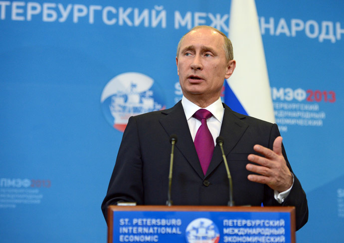 Russian President Vladimir Putin (RIA Novosti)
