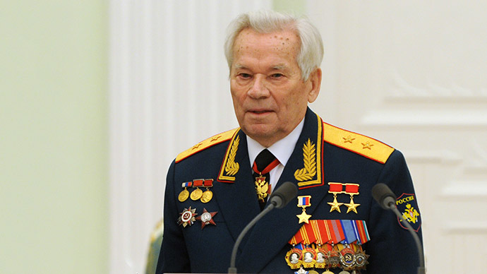 Mikhail Kalashnikov (AFP Photo / Natalia Kolesnikova)