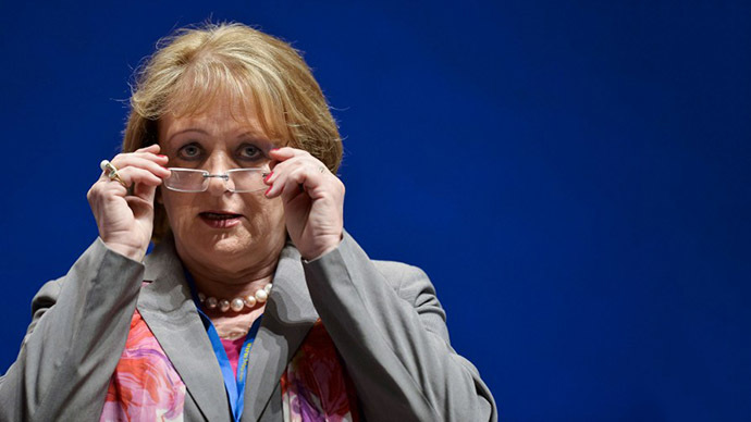 German Justice Minister Sabine Leutheusser-Schnarrenberger (AFP Photo / Guenter Schiffmann)