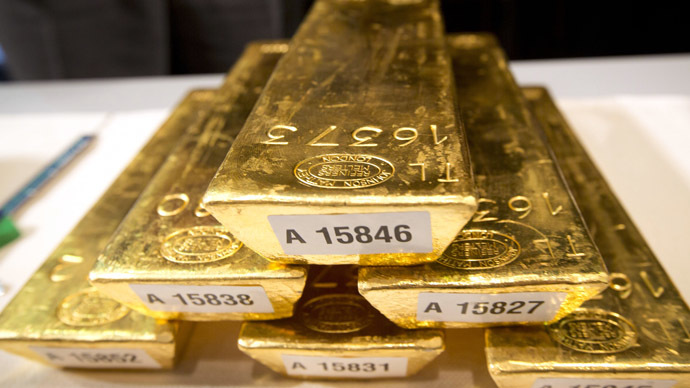 Gold slumps to three-year low, South Africa hit most