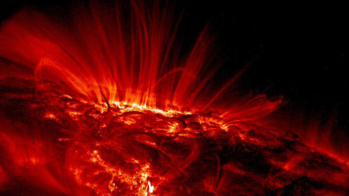 The surface of the sun (Photo from nasa.gov)