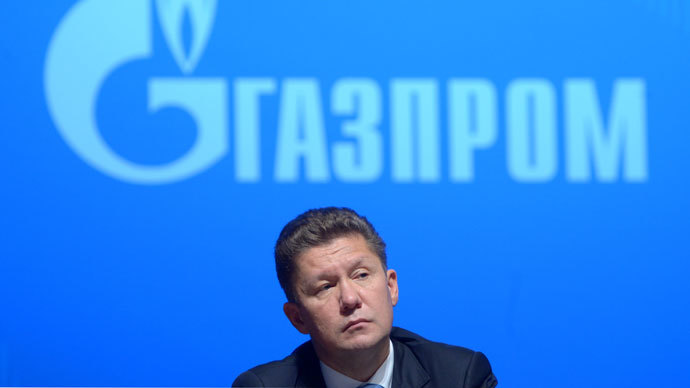 Chairman of Gazprom's Management Committee Alexei Miller.(RIA Novosti / Grigoriy Sisoev)