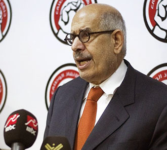 Mohamed El Baradei (AFP Photo / Gianluigi Guercia)