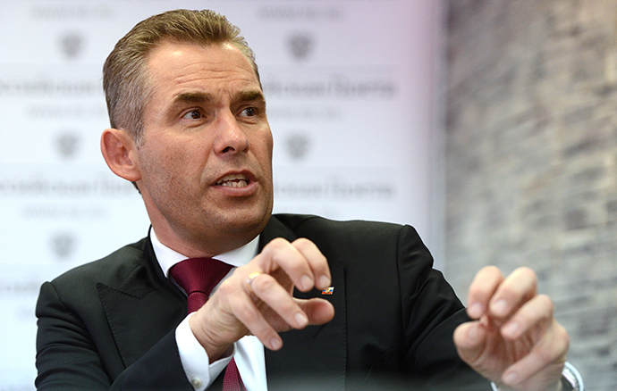 Russian Ombudsman for Childrenâs Rights Pavel Astakhov (RIA Novosti / Alexei Filippov)