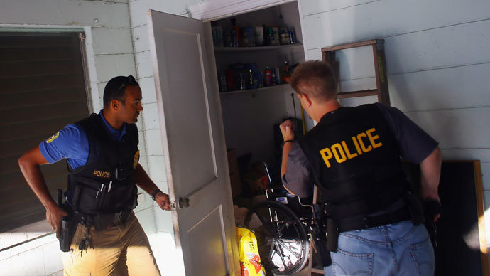 Nevada cops sued over forced occupation of private homes