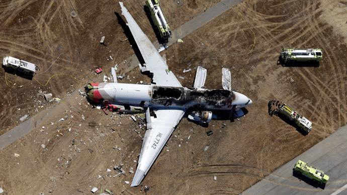 2 dead, dozens injured as Boeing 777 crash lands at San Francisco intl airport (PHOTOS)