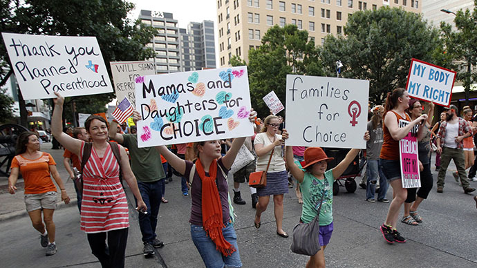 Texas, North Carolina protesters continue rallies as states move to restrict abortions