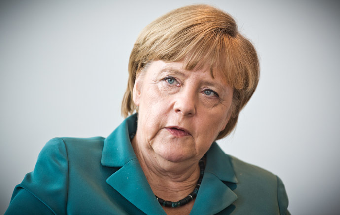 German Chancellor Angela Merkel (AFP Photo)