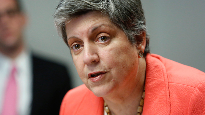 US Homeland Security Secretary Janet Napolitano resigns