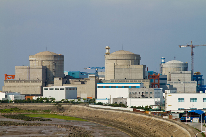 Qinshan nuclear power plant in Haiyan, in eastern China's Zhejiang province (China out / AFP Photo) 