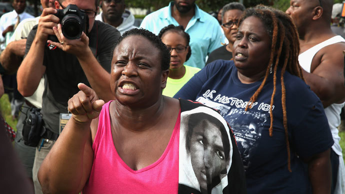 A supporter of Trayvon Martin.(AFP Photo / Scott Olson)