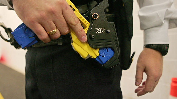 Most Taser shots in UK aimed at chest despite ‘risk of potential serious injury or death’