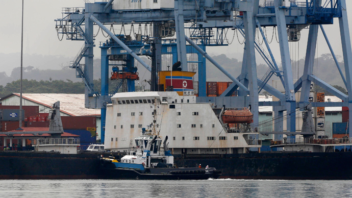 Panama detains N. Korean ship with smuggled weapons on board