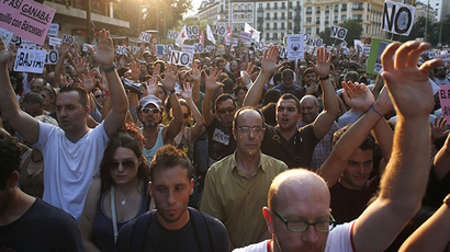 Thousands protest Basque terrorist release in Madrid (PHOTOS)