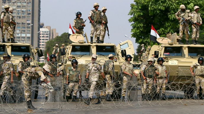 Gun shy? Britain blocks military hardware exports to Egypt