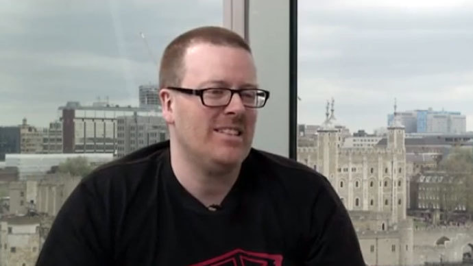 Frankie Boyle.(Screenshot from RT video)