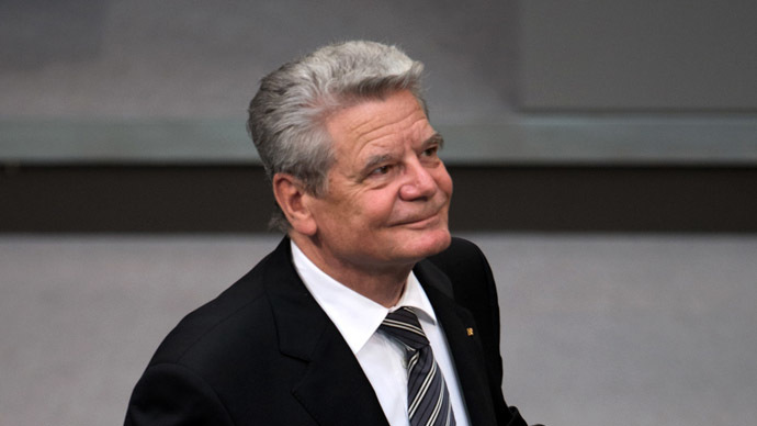 German President Joachim Gauck (AFP Photo)