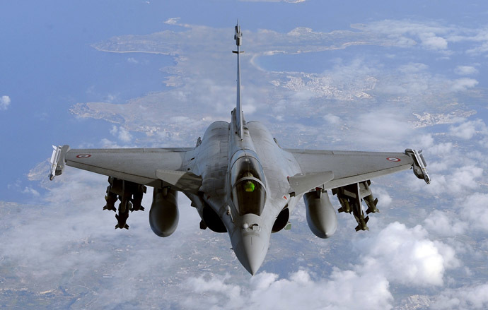 A French Rafale fighter jet (AFP Photo)