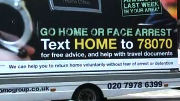'Go Home Illegal Immigrants' campaign may spread UK-wide