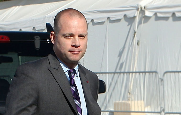 David Coombs, lawyer for U.S. Army Private Bradley Manning (AFP Photo / Alex Wong)