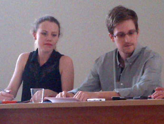 Edward Snowden (Tanya Lokshina / Human Rights Watch)