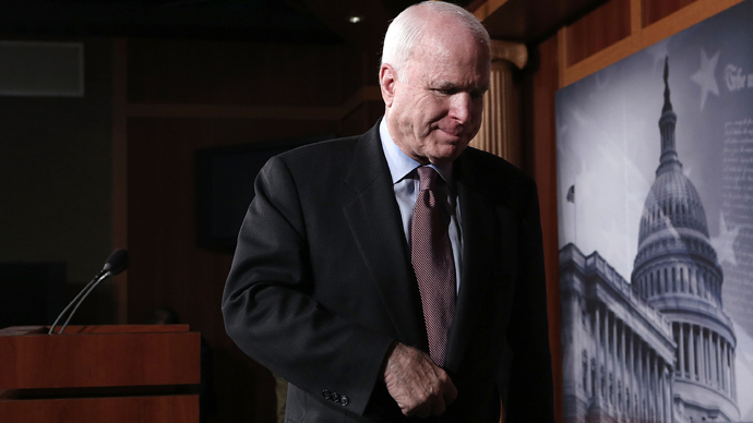 McCain demands review of US-Russian relations after Snowden receives asylum
