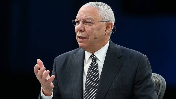 Colin Powell denies allegations of an affair following email hacks by 'Guccifer'