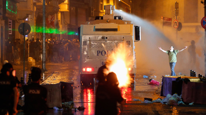 Protesters clash with police across Turkey as thousands mourn 15yo teen death