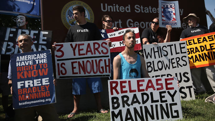 Americans offer to serve Manning’s prison term for him