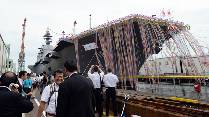 Japan’s biggest warship since WW2 stirs China tensions