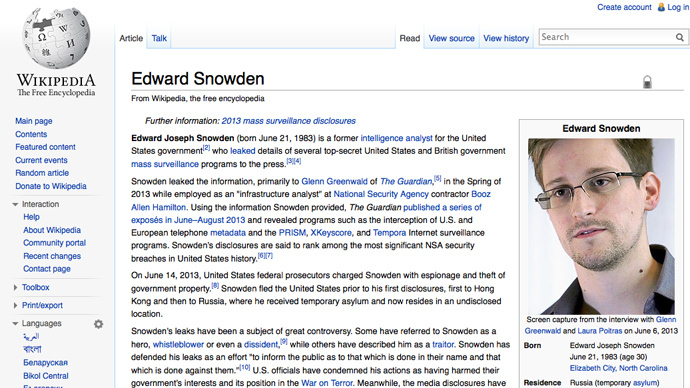 Screenshot from wikipedia.org