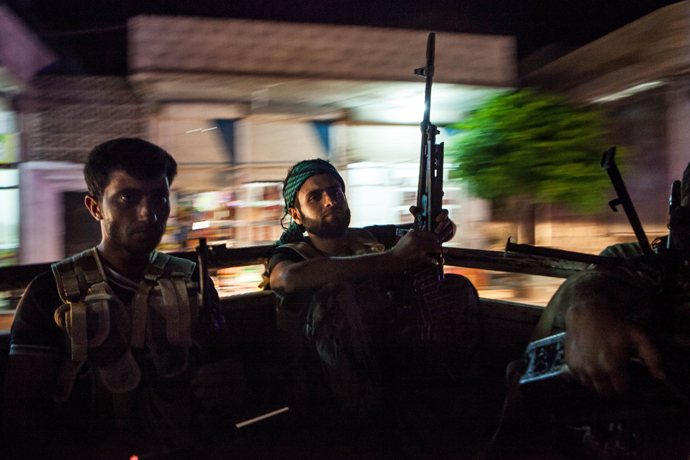 Syrian rebels (AFP Photo / Daniel Leal-Olivas)