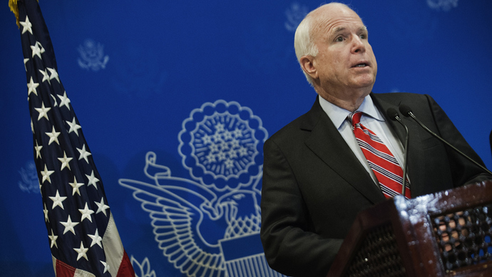 US Republican Senator John McCain (AFP Photo / Gianluigi Guercia) 