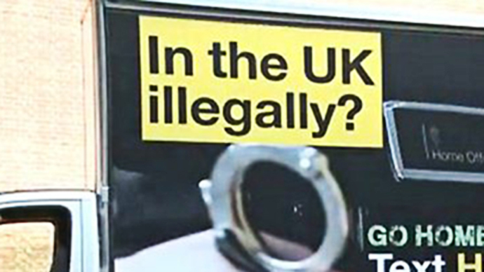 ‘Racist slogans’: UK watchdog to investigate ‘go home’ anti-immigrant campaign