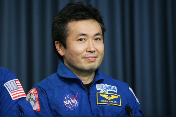International Space Station engineer Koichi Wakata (AFP Photo)