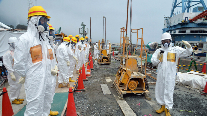 Contaminated mist: Workers at Fukushima ‘sprayed’ with radioactive water