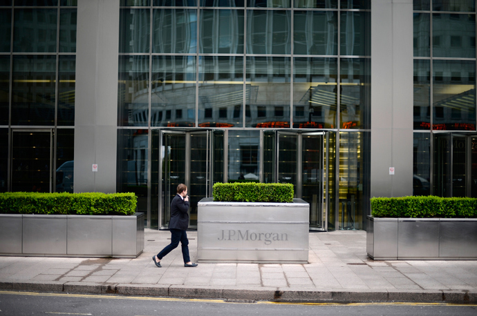 JPMorgan headquarters in London. Reuters / Dylan Martinez 