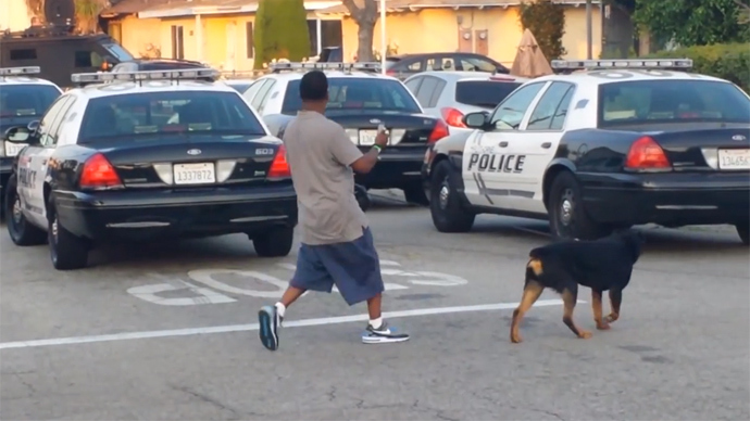 California man whose dog was killed by cops faces up to five years in prison