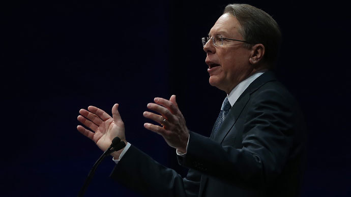 NRA executive vice president Wayne LaPierre.(AFP Photo / Justin Sullivan)