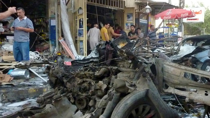 String of bombings kills nearly 60 people in Baghdad