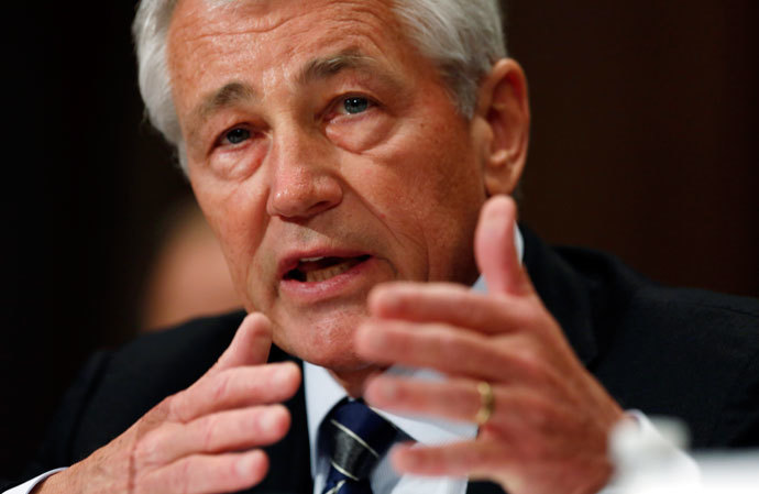 U.S. Secretary of Defense Chuck Hagel.(Reuters / Kevin Lamarque )