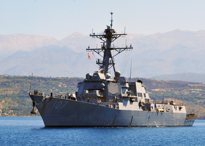The guided-missile destroyer USS Gravely (DDG 107) (AFP Photo)
