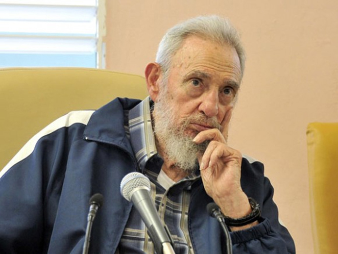 Former president Fidel Castro (AFP Photo / Estudios Revolucion)